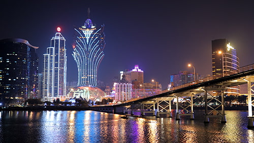 Night view of Macau