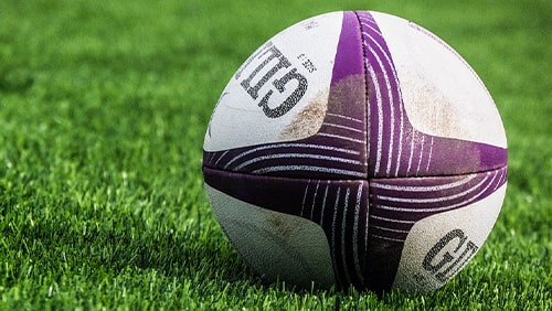 Rugby sports ball