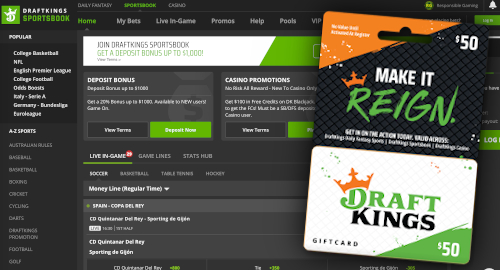 Draft kings sports betting national championship