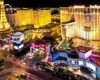 Arial view of some Las Vegas Casino