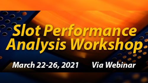 Poster of the "Slot Performance Analysis Workshop"