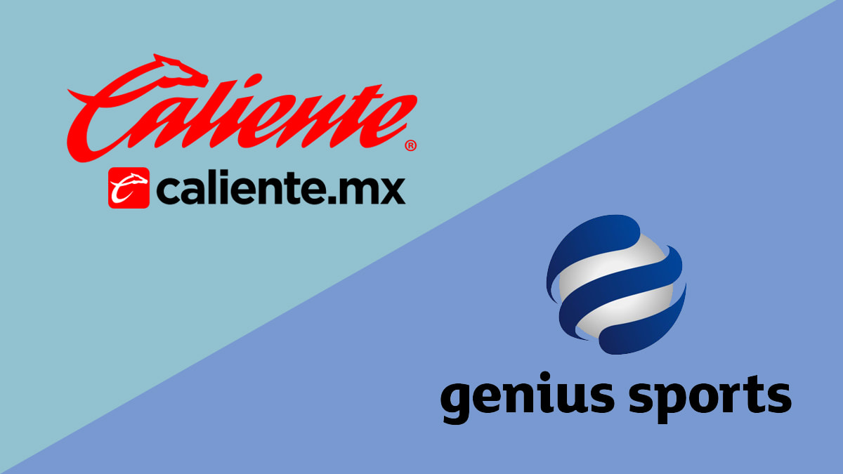 Grupo Caliente and Genius Sports logos