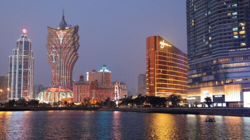 Macau City skyline