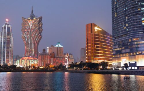 Macau City skyline