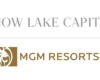 Snow Lake Capital and MGM Resort logos