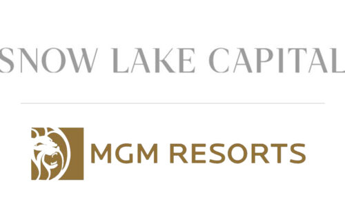 Snow Lake Capital and MGM Resort logos
