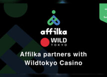 Image announcing the partnership of Affilka and Wild Tokyo Casino