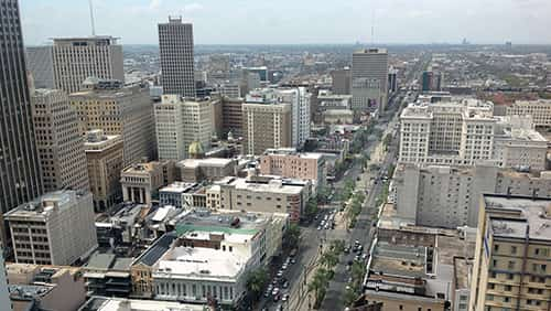 New Orleans skyscrapers, skyline